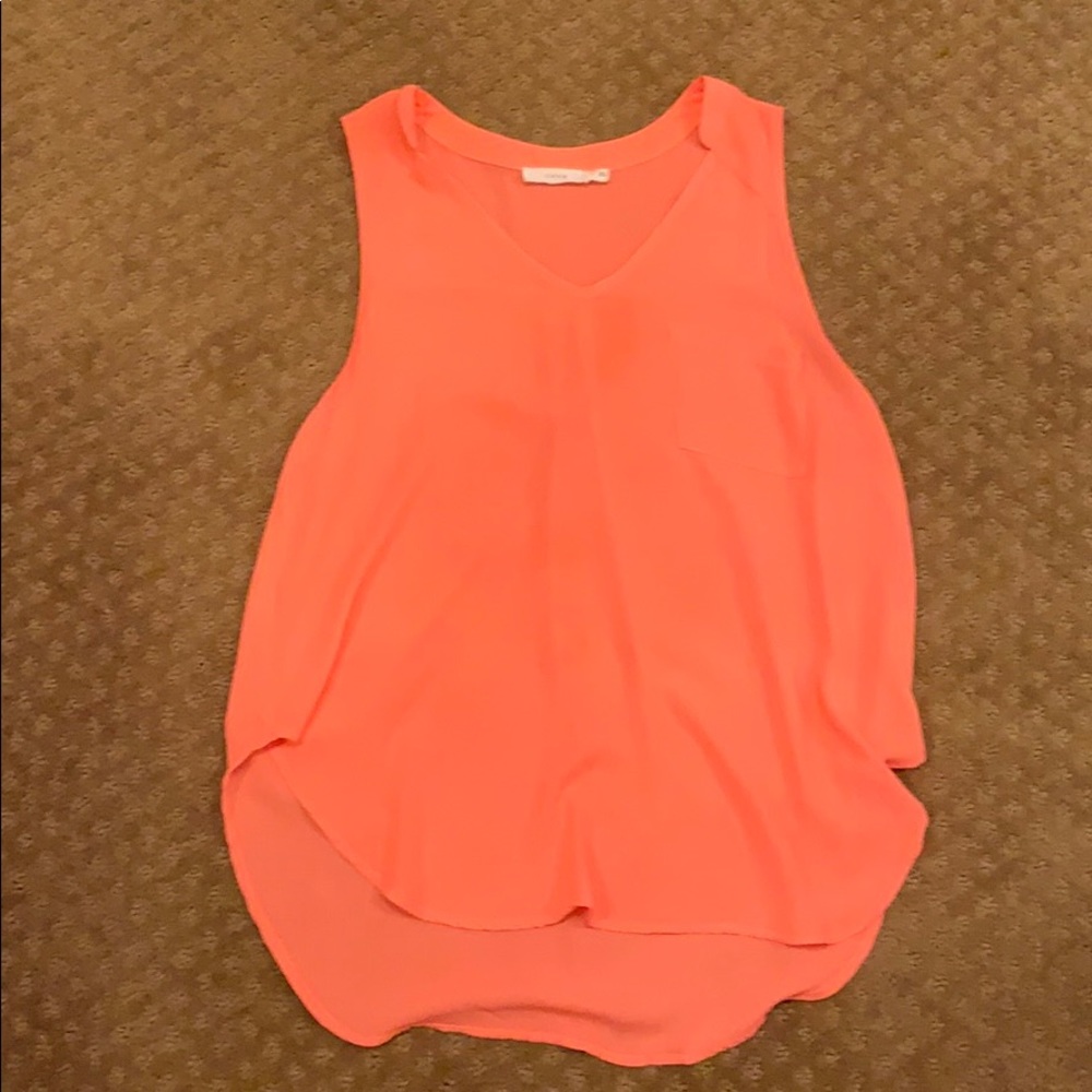 Hot pink tank top